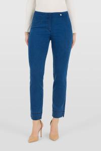 Robell Marie Kort Jeans Dyb Kobolt Blå