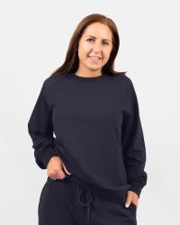 Donna Deep Blue Sweatshirt