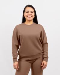 Emma Ultrasoft Latte Sweatshirt