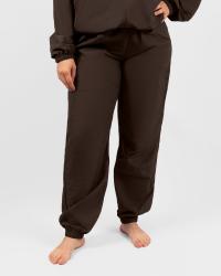 Liva Mocha Brown Track Pants