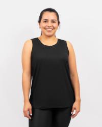 Mira Oversized Black Top