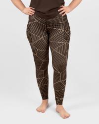 Signature Brown Lapiz Leggings