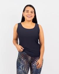 Vigga Fitted Deep Blue Top