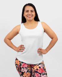 Vigga Fitted Off-White Top