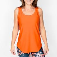 Vigga Fitted Orange Top