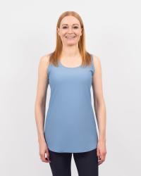 Vigga Fitted Skyblue Top - Extra Length