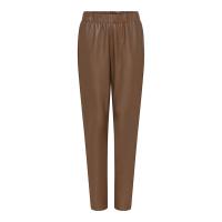 MICHA Top Læder - Brun