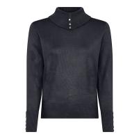 MICHA Viscose Strik - Navy
