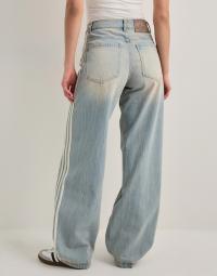 Adidas Originals - Blå - Dad Jeans