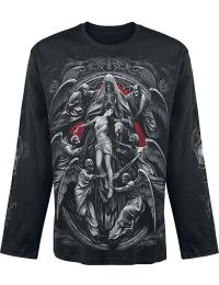 Spiral Langærmet - Reaper's Door - M till XXL - Herrer - sort