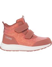 Viking Footwear Kid's Bouncy Glitter Mid Wp 2v Pink