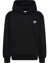 Hummel Kids' Hmljr Loose Hoodie Bee Black