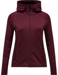 Peak Performance Women's Rider Essentials Zip Hood Porto/Porto