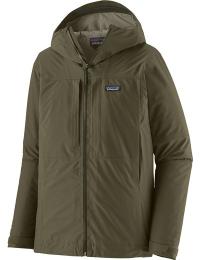Patagonia Men's Insulated Boulder Fork Rain Jacket Basin Green