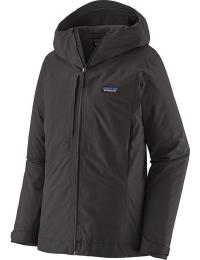 Patagonia Women's Insulated Boulder Fork Rain Jacket Black