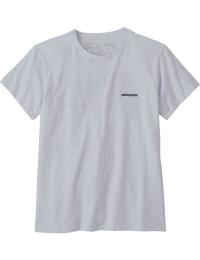 Patagonia Women's P-6 Logo Responsibili-Tee White