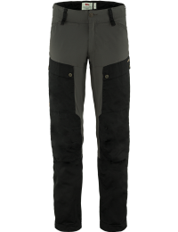 Fjällräven Men's Keb Trousers Black/Stone Grey