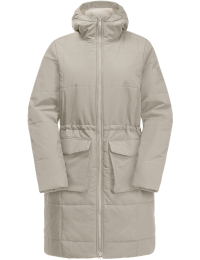 Jack Wolfskin Women's White Frost Parka Dusty Grey