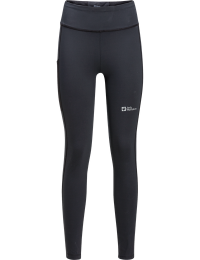 Jack Wolfskin Women's Klintal Tights Black