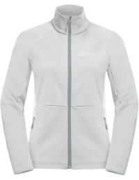 Jack Wolfskin Women's Alpgrat Full Zip Cool Grey