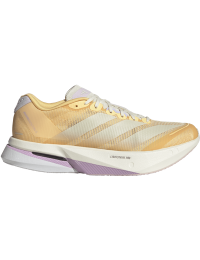 Adidas Women's Adizero Boston 13 Ice Tangerine/Ice Gold Metal/Ice Lavender