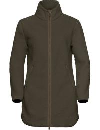 Jack Wolfskin Women's High Curl Coat Obsidian Moss
