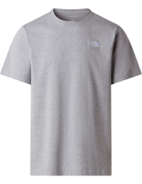 The North Face Men's Evolution Simple Dome Regular T-Shirt TNF Pale Grey Heather